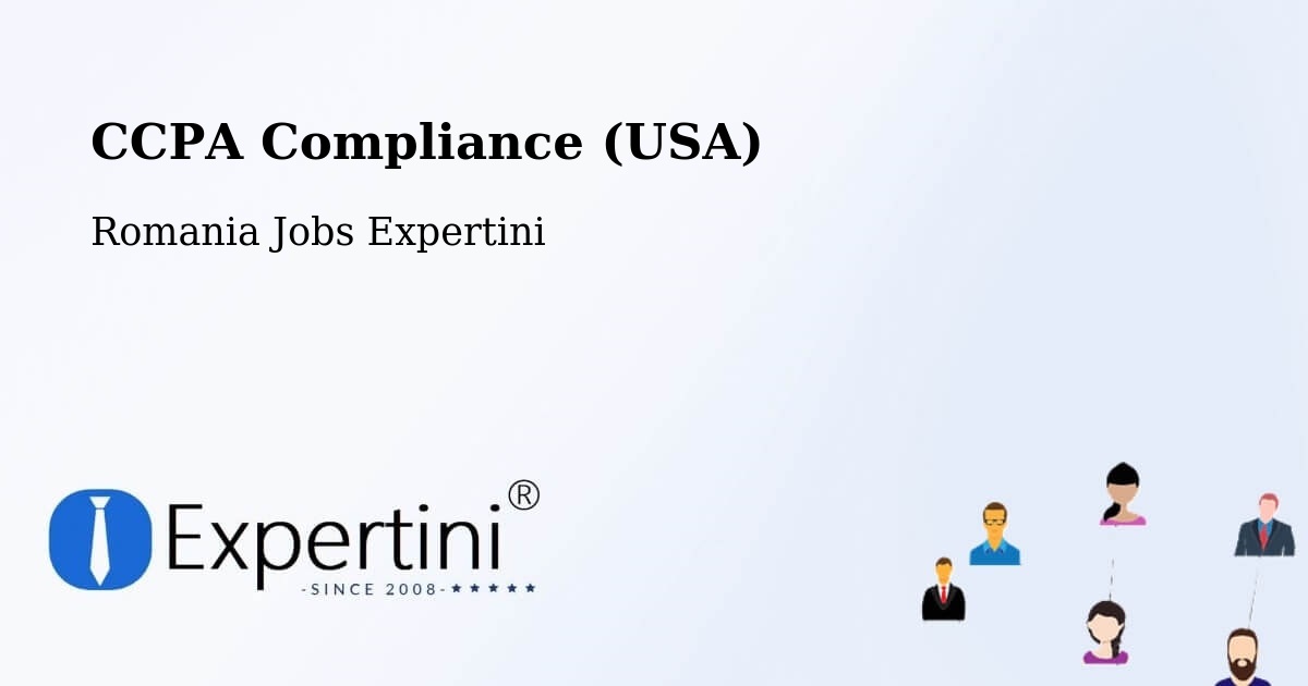 CCPA Privacy Rights & Compliance Notice – Târnova - Romania Jobs Expertini