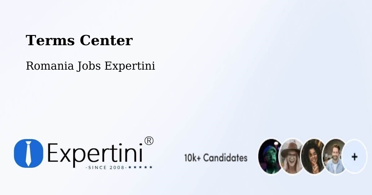 Terms of Service – Târnova - Romania Jobs Expertini